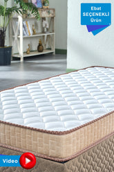 Mrs. Lotus Lux Full Ortopedik Yatak, Sünger Yatak, Yavrulu Yatak, Büyüyen Beşik Yatak 13-14 Cm (Ölçü Seçenekli)
