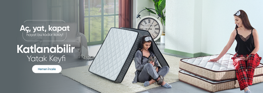 Katlanır Yatak Modelleriyle Pratik ve Konforlu Çözümler | Bera Yatak