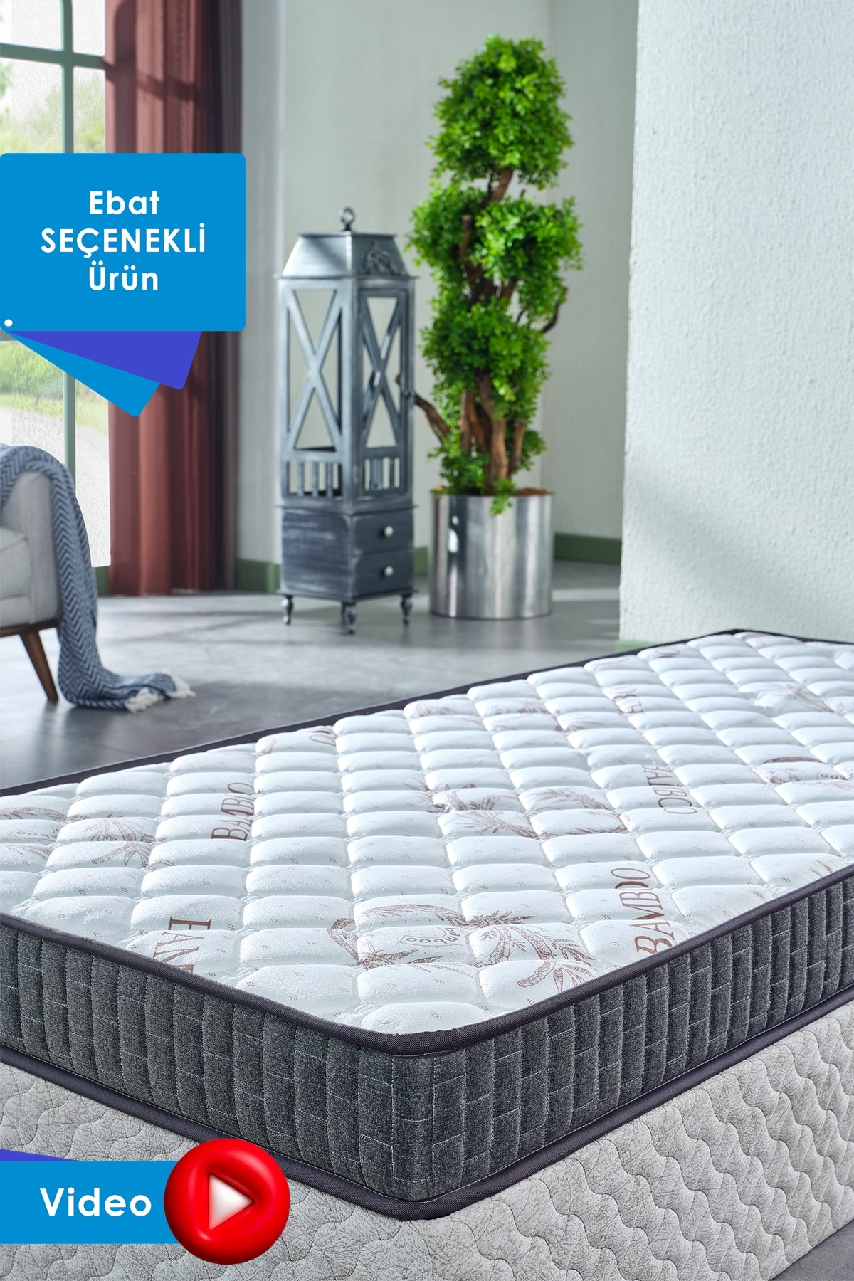 Dr. Felix Lux Full Ortopedik Yatak, Sünger Yatak, Yavrulu Yatak, Büyüyen Beşik Yatak 13-14 Cm