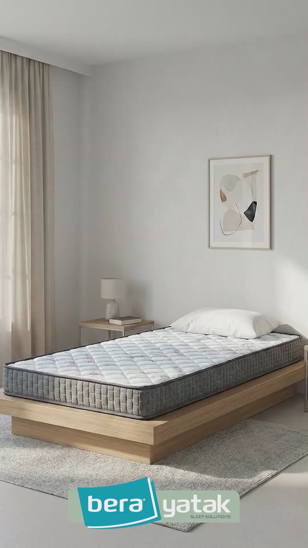 Dr. Felix Lux Full Ortopedik Yatak, Sünger Yatak, Yavrulu Yatak, Büyüyen Beşik Yatak 13-14 Cm